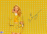 Alicia Silverstone Autographed/Signed Clueless 11x14 Photo Beckett 54372