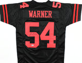 Fred Warner Autographed Black Pro Style Jersey - Beckett W Hologram *Black