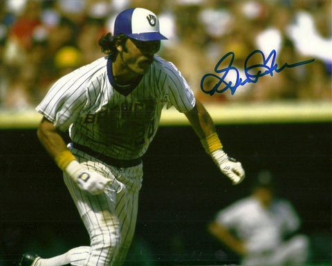 Brewers GORMAN THOMAS Signed 8x10 Photo #8 AUTO - HR Champ - 1982 World Series