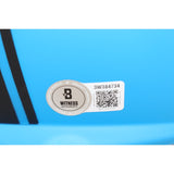 Calvin Johnson Autographed Detroit Lions F/S Rave Helmet Beckett Witness 51796