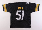 Myles Jack Signed Steelers Jersey (Beckett) Pittsburgh Linebacker / U.C.L.A.