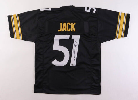 Myles Jack Signed Steelers Jersey (Beckett) Pittsburgh Linebacker / U.C.L.A.