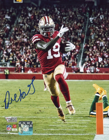 Deebo Samuel Autographed/Signed San Francisco 49ers 8x10 Photo FAN 40300