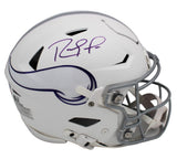 Randy Moss Signed Minnesota Vikings SpeedFlex Authentic ALT White Helmet