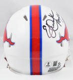 Eric Dickerson Autographed SMU Speed Mini Helmet Pony Express - Beckett W Holo