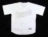 Hunter Dozier Signed Kansas City Royals Player Weekend Jersey (JSA COA) Bull Doz