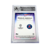 Bradley Barcola Signed 2024-25 Topps Chrome UCC Wonderkids - BGS 10 Autograph