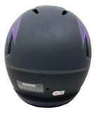 Odell Beckham Jr Signed Baltimore Ravens FS Eclipse Replica Speed Helmet 2 BAS