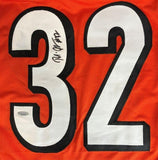 Rudi Johnson Signed Cincinnati Bengals Jersey (Tristar) 2004 Pro Bowl Running Bk