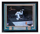 Tyreek Hill Signed Framed 16x20 Miami Dolphins Flip Photo BAS