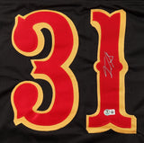 Isaac Guerendo Signed 49ers Jersey (Beckett) San Francisco 2024 Draft Pick / RB