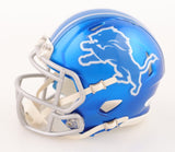 Brock Wright Signed Detroit Lions Speed Mini Helmet (JSA COA) Ex-Notre Dame T.E.