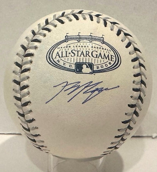Brewers RYAN BRAUN Signed Official MLB 2008 All Star LOGO Baseball AUTO - BAS