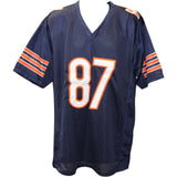 Luther Burden Autographed/Signed Pro Style Blue XL Jersey Beckett Witness 51840