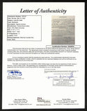 Lynn St. John HOF Signed 1942 Contract Ohio State & Northwestern JSA 198974