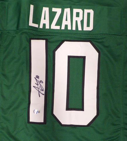 New York Jets Allen Lazard Autographed Green Jersey Beckett BAS QR #W019668