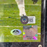 Ed McCaffrey Autographed Denver Broncos 8x10 Photo with Plaque Beckett COA