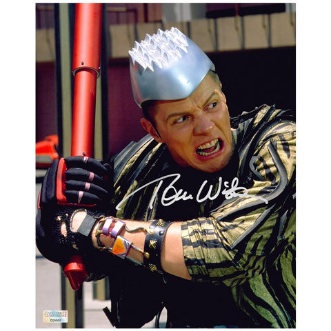 Tom Wilson Autographed 1989 Back to the Future II Griff 8x10 Scene Photo
