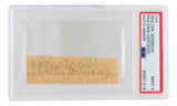 Walter Johnson Signed Washington Senators Signature Cut PSA/DNA Mint 9