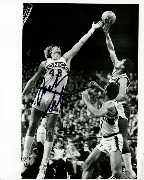 Jack Sikma Autographed Signed 8x10 Photo Seattle Supersonics MCS Holo #70276