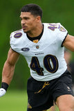 Teddye Buchanan Signed Baltimore Ravens Jersey (Beckett) Ex-Cal Golden Bears L.B