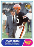 John Stofa "1st Bengal" Signed Bengals Jersey (JSA) Cincinnati 1st Player / 1968