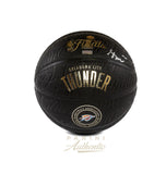 Shai Gilgeous-Alexander Signed 2025 OKC Thunder Championship Ball LE 102 Panini