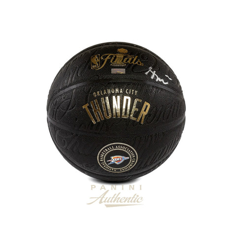 Shai Gilgeous-Alexander Signed 2025 OKC Thunder Championship Ball LE 102 Panini