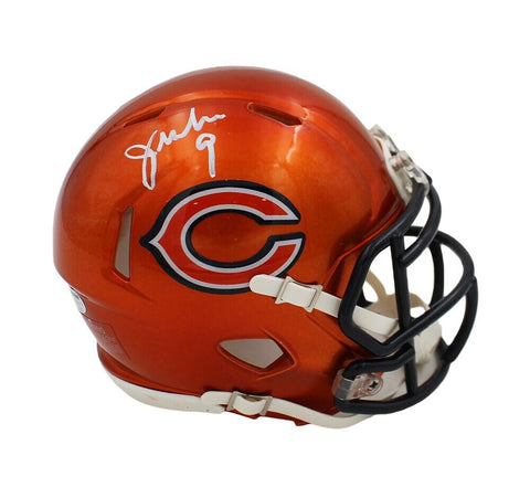 Jim McMahon Signed Chicago Bears Speed Flash NFL Mini Helmet