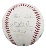 Yankees Nick Swisher "Best Wishes" Authentic Signed OML Baseball BAS #BU64213