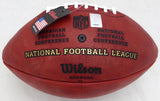 Russell Wilson Autographed Wilson NFL Leather Football Broncos RW Holo #44993