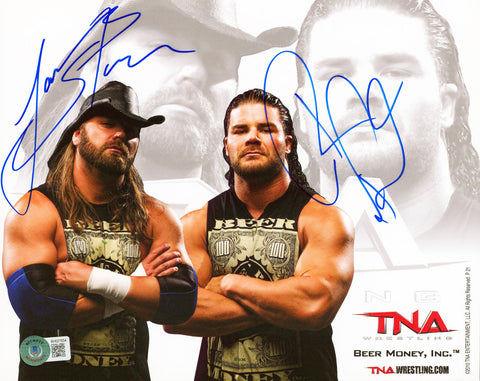James Storm & Bobby Roode Authentic Signed 8x10 Photo Autographed BAS #BH027654