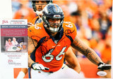 Dalton Risner Autographed Denver Broncos 8x10 Photo JSA COA