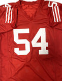 49ers FRED WARNER Signed Custom Replica San Francisco Jersey AUTO - BAS