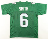 DeVonta Smith Signed Philadelphia Eagles Green Jersey (Beckett) 2020 Heisman W.R