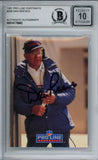 Dan Reeves Autographed 1991 Proline #209 Trading Card Beckett 10 Slab 37478