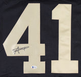 Alvin Kamara Signed New Orleans Saints Jersey /2xPro Bowl Running Back (Beckett)
