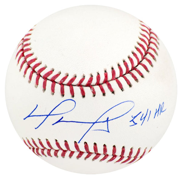 David Ortiz (RED SOX) Signed Rawlings MLB Baseball w/541 HR's - (BECKETT COA)