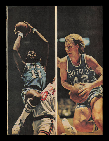 Bob McAdoo & Jack Marin Autographed 8x11 Magazine Photo Buffalo Braves 237808