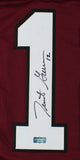 Trent Green Signed Hoosiers Custom Maroon Jersey