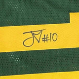 Autographed/Signed Jordan Love Green Bay Color Rush Jersey Beckett BAS COA