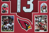 FRAMED KURT WARNER AUTOGRAPHED SIGNED ARIZONA CARDINALS JERSEY BECKETT HOLO