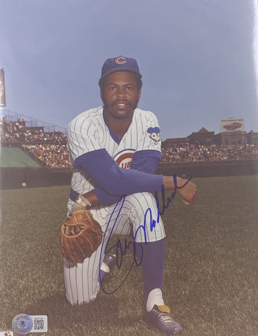 Bill Madlock Signed 8x10 Chicago Cubs Photo BAS