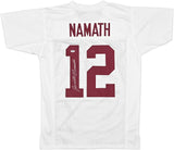 ALABAMA CRIMSON TIDE JOE NAMATH AUTOGRAPHED WHITE JERSEY "WILLIE" PSA/DNA 243279
