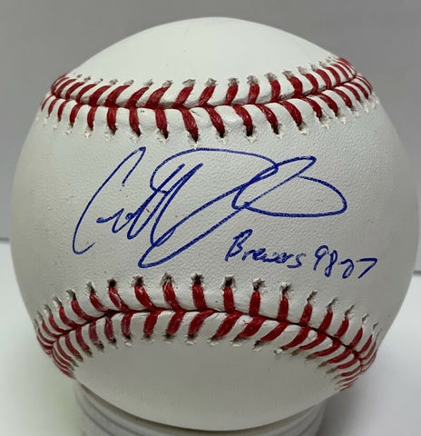 Brewers GEOFF JENKINS Signed Official MLB Baseball AUTO w/ "Brewer 98-07 " - JSA