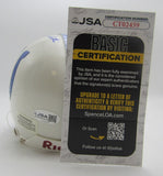 Gino Marchetti HOF Signed/Inscribed Colts Mini Football Helmet JSA 213513