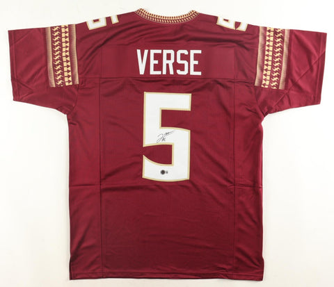 Jared Verse Signed Florida State Seminoles Jersey (Beckett) 2024 Pro Bowl L B