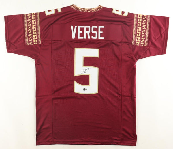Jared Verse Signed Florida State Seminoles Jersey (Beckett) 2024 Pro Bowl L B