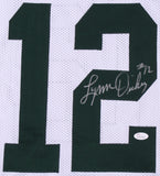 Lynn Dickey Signed Green Bay Packers White Jersey (JSA C0A) Starting QB 1976-85