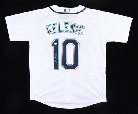 Jarred Kelenic Signed Seattle Mariners Custom Nike Style Jersey (JSA COA) O.F